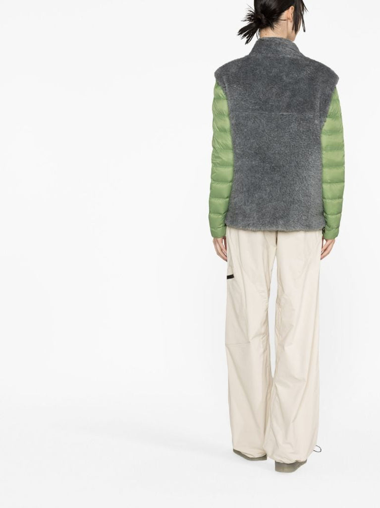 Grey Franklin Recycled Fleece Gilet