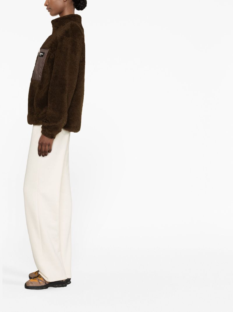 Brown Franklin Faux Fur Jacket