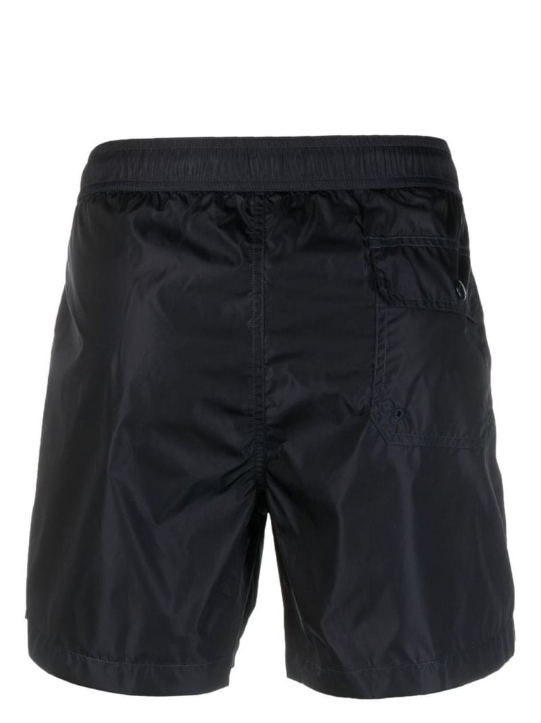 Blue Logo-appliquÃ_x0083_Â© Swim Shorts