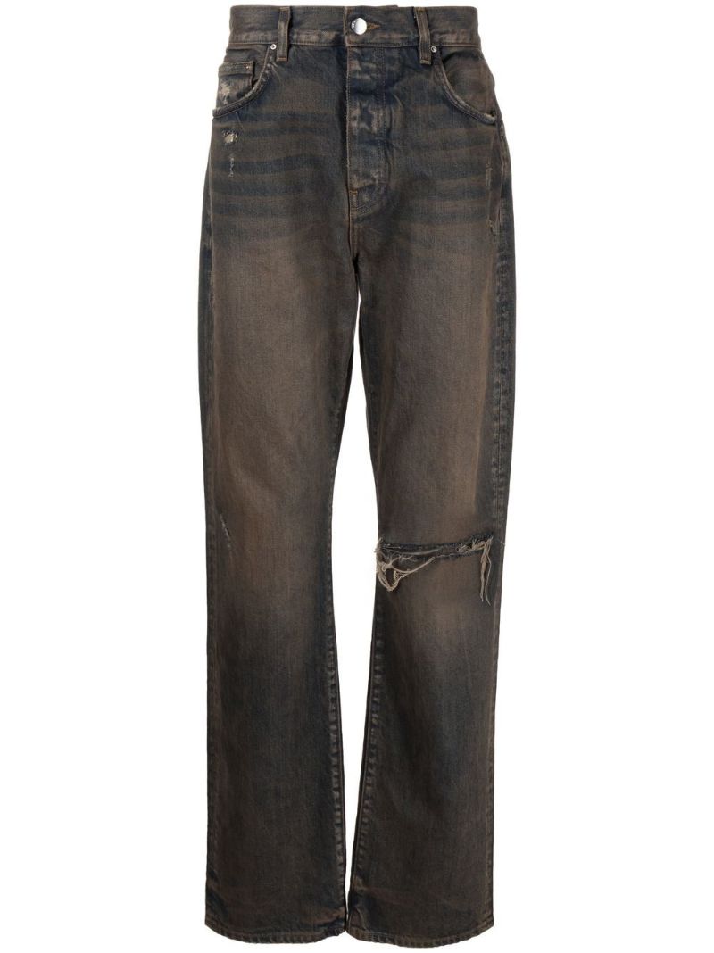Blue Ma Bar Pocket Jeans