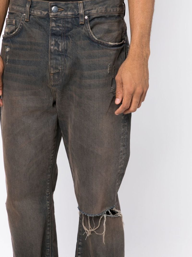 Blue Ma Bar Pocket Jeans