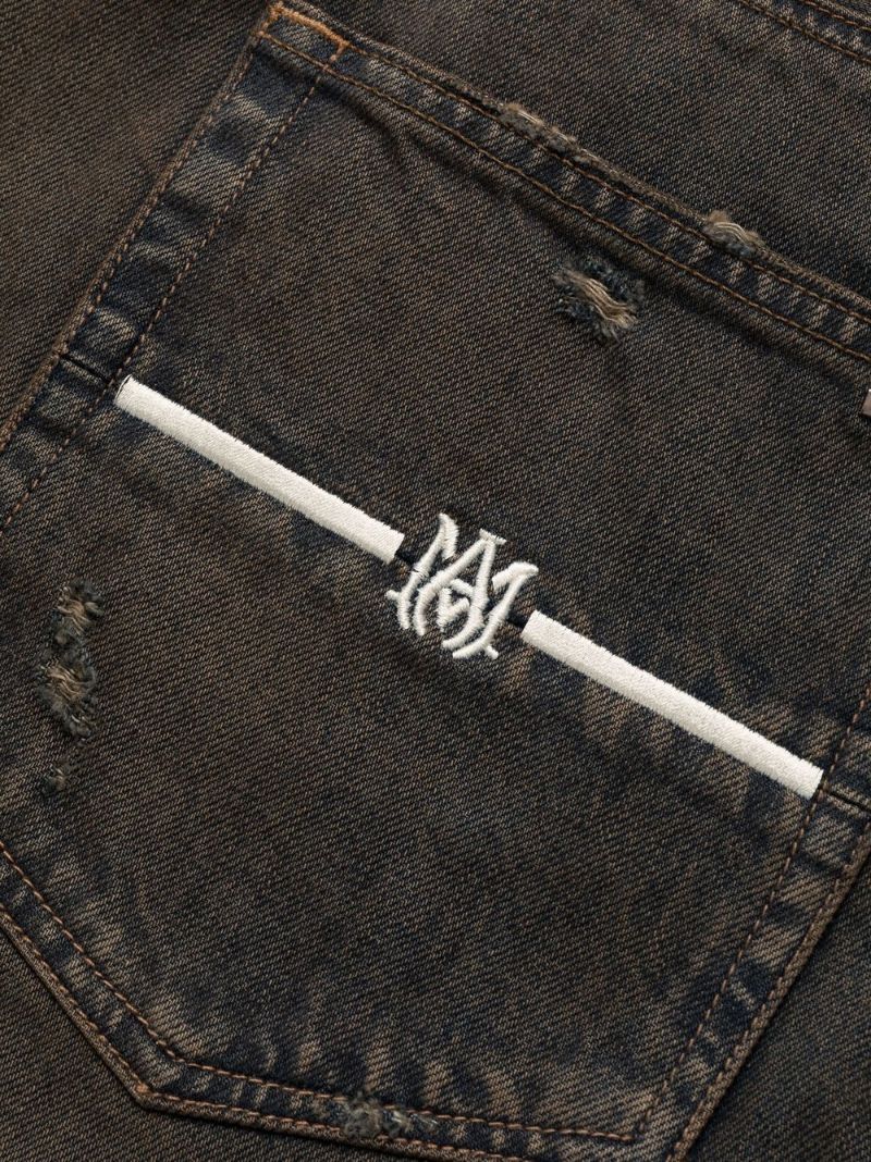Blue Ma Bar Pocket Jeans