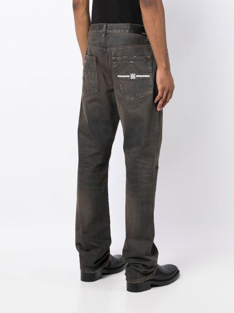 Blue Ma Bar Pocket Jeans
