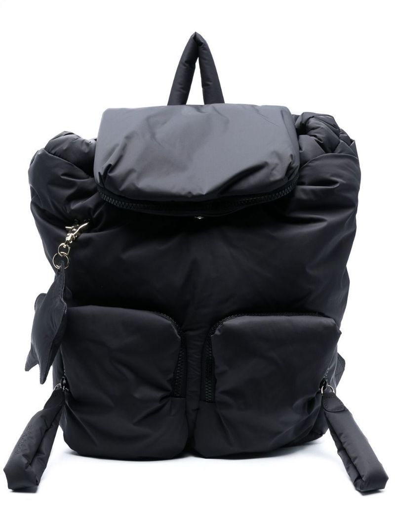 Black Joy Rider Padded Backpack
