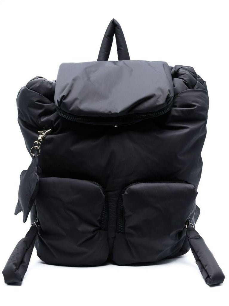 Black Joy Rider Padded Backpack