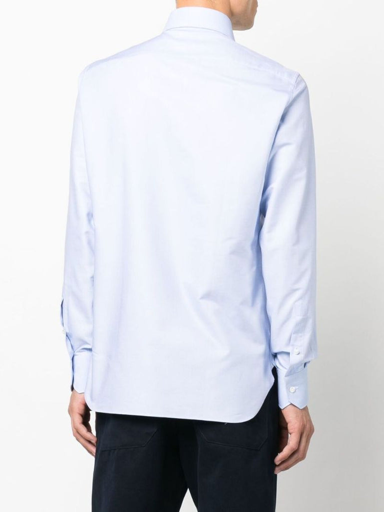 Blue Trofeo Cotton Shirt