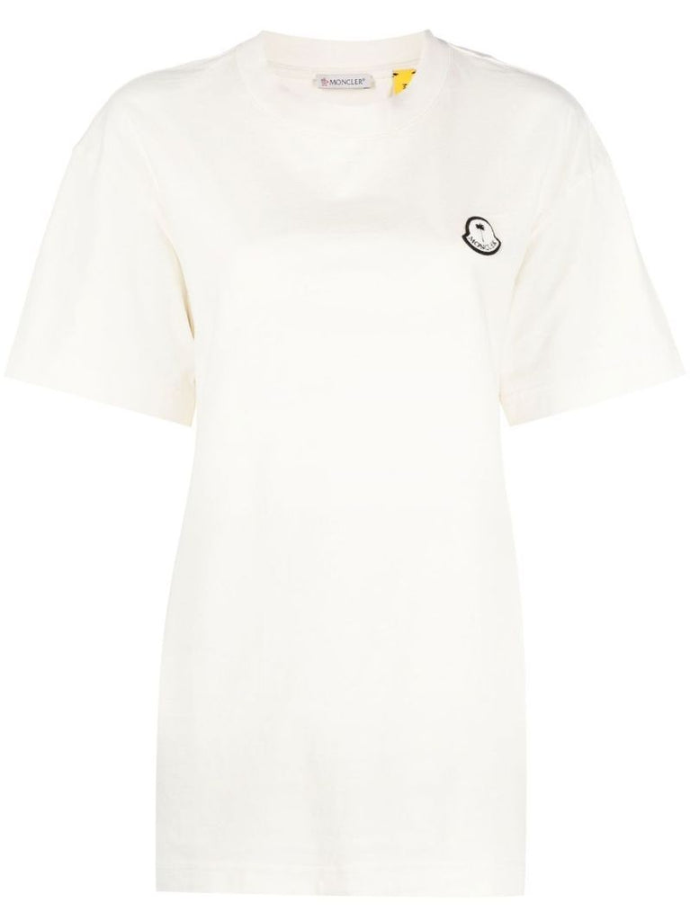 X Palm Angels White Logo Patch T-shirt