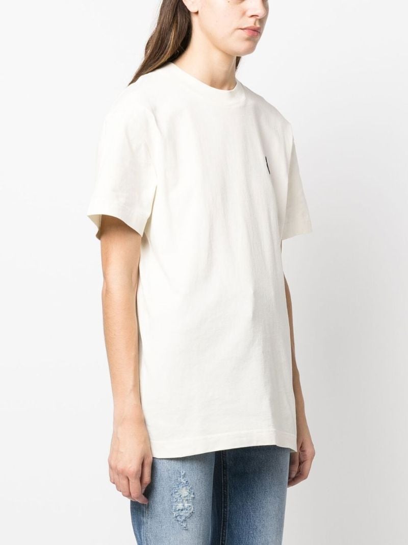 X Palm Angels White Logo Patch T-shirt