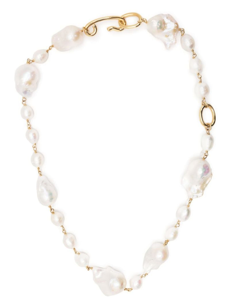 Gold-tone Pearl Necklace