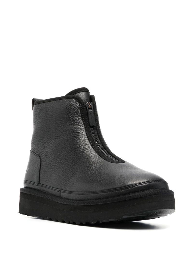 X Ugg Black Harkley Leather Boots