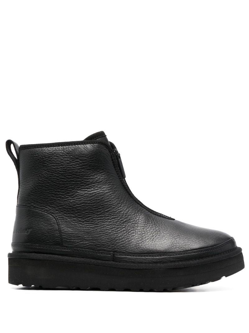 X Ugg Black Harkley Leather Boots