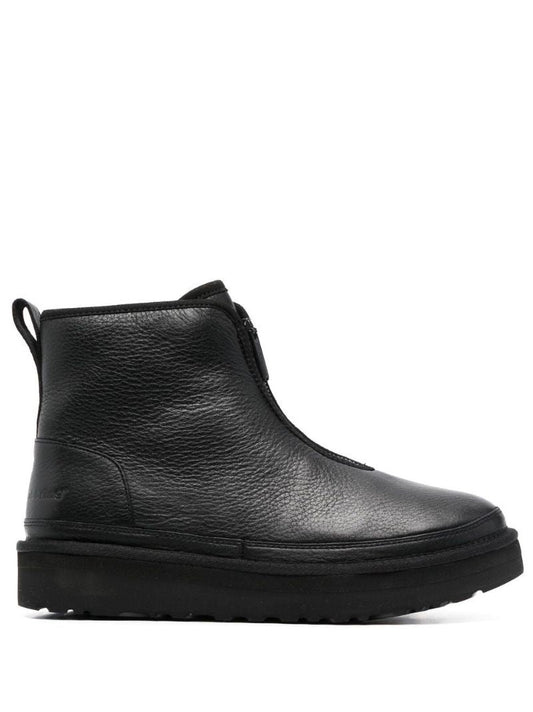 X Ugg Black Harkley Leather Boots