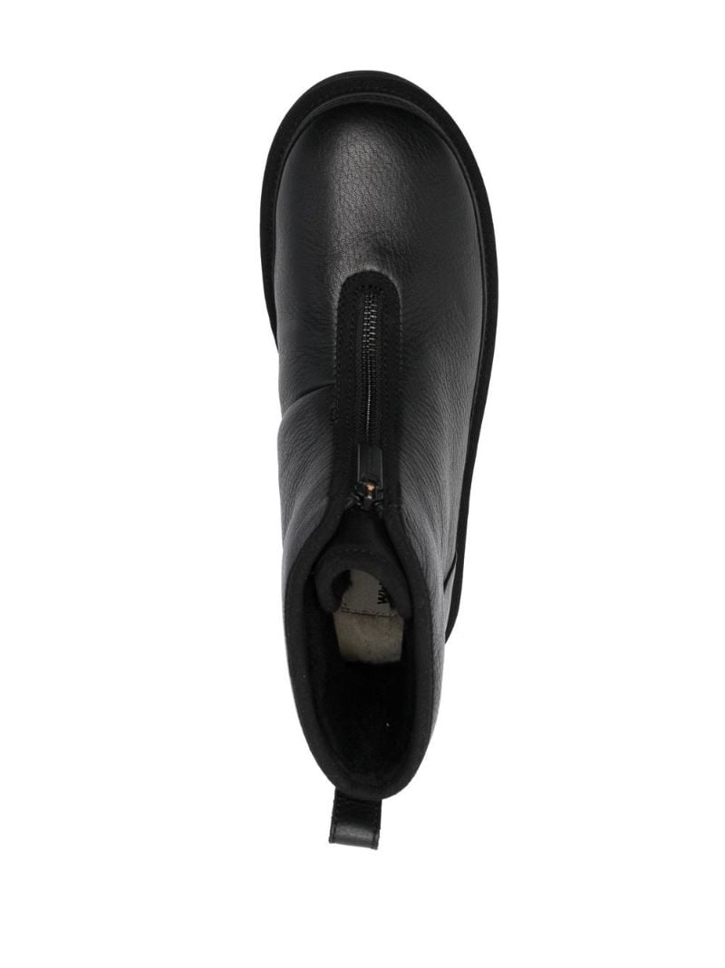 X Ugg Black Harkley Leather Boots
