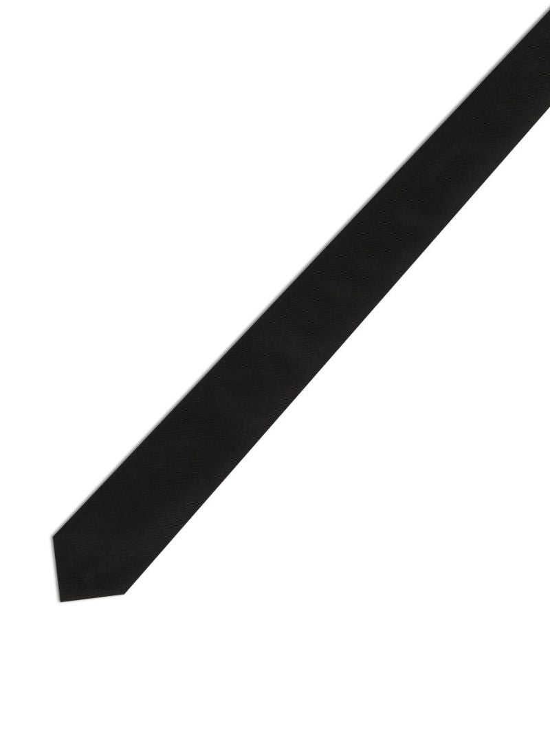 Black Silk Tie