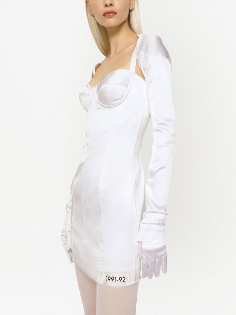 White Satin Finish Bolero