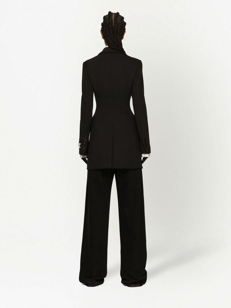 Black Peak Lapel Blazer