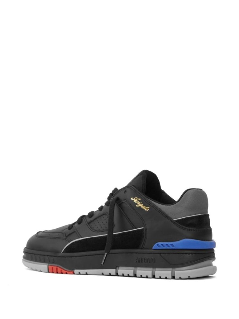 Black Area Low-top Sneakers