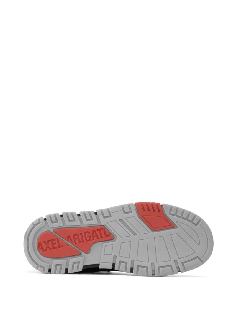 Black Area Low-top Sneakers