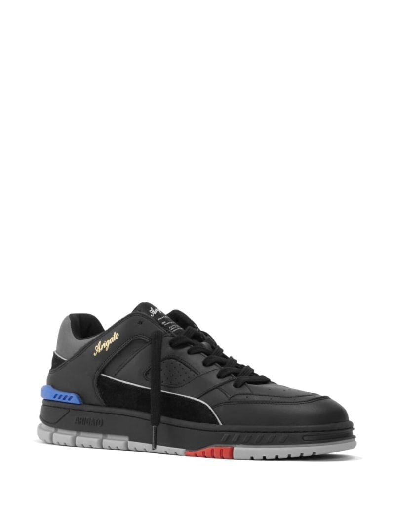 Black Area Low-top Sneakers