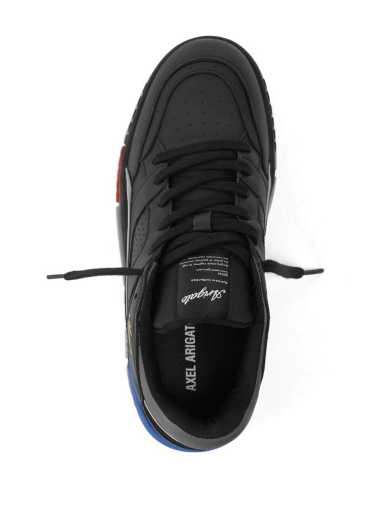 Black Area Low-top Sneakers