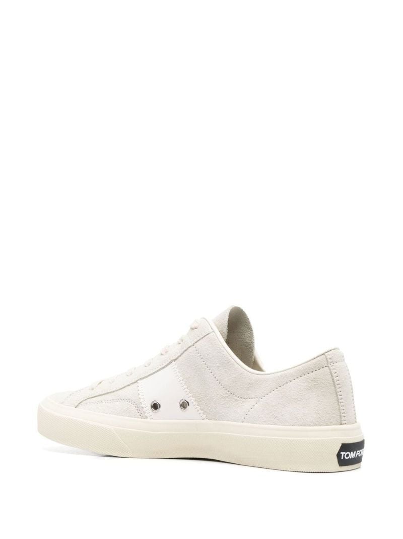 Neutral Logo Patch Low-top Sneakers
