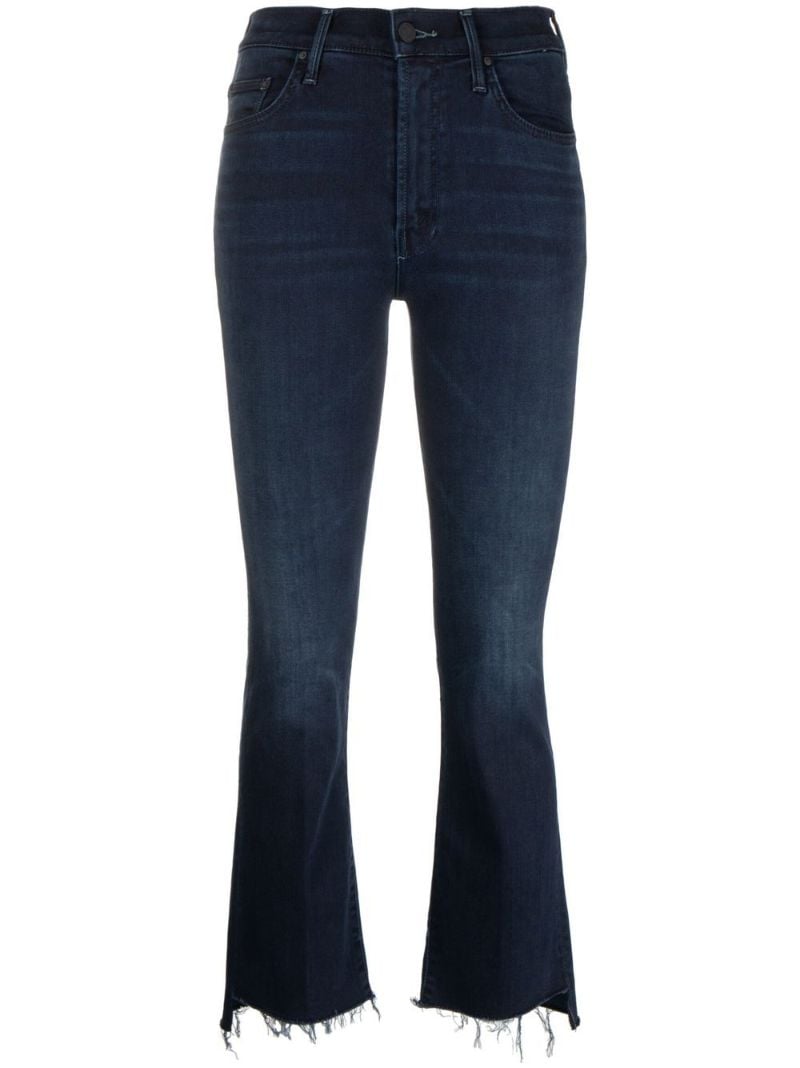 Blue the Hustler Frayed Ankle Jeans