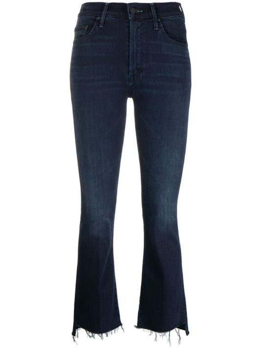 Blue the Hustler Frayed Ankle Jeans