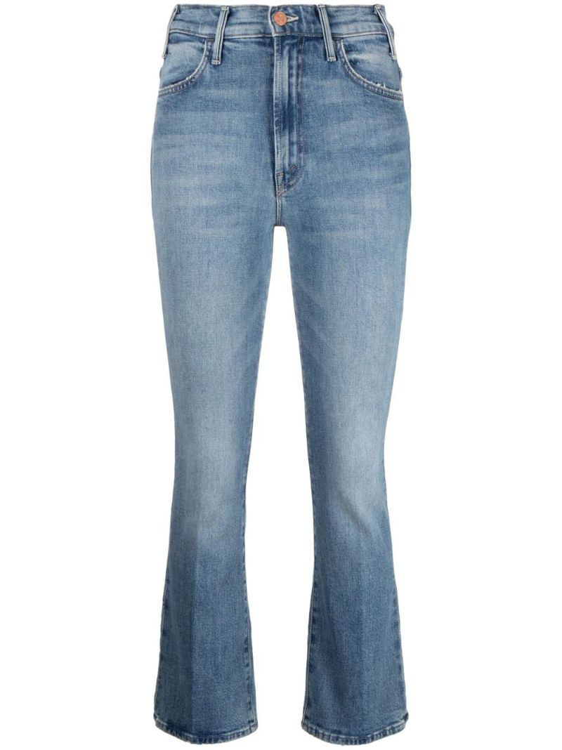 Blue the Hustler Flared Ankle Jeans
