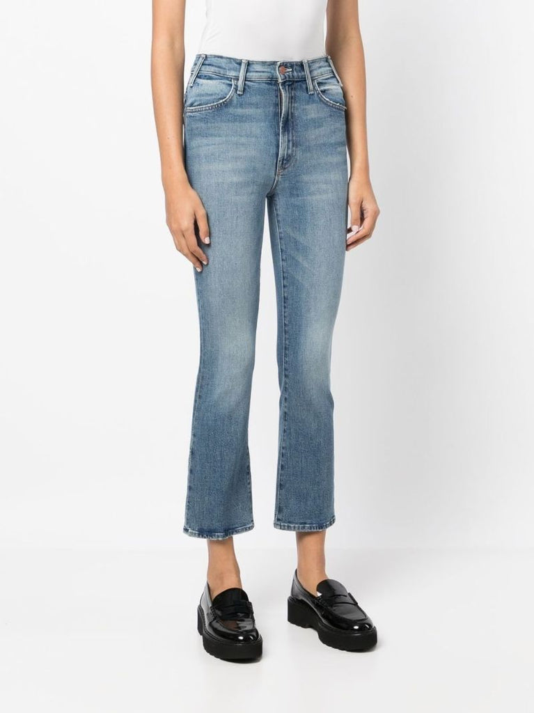 Blue the Hustler Flared Ankle Jeans