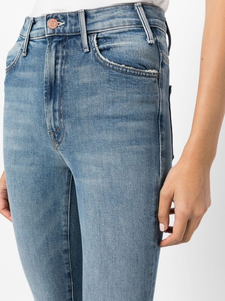 Blue the Hustler Flared Ankle Jeans