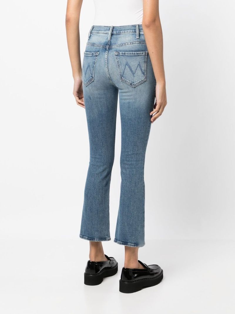 Blue the Hustler Flared Ankle Jeans