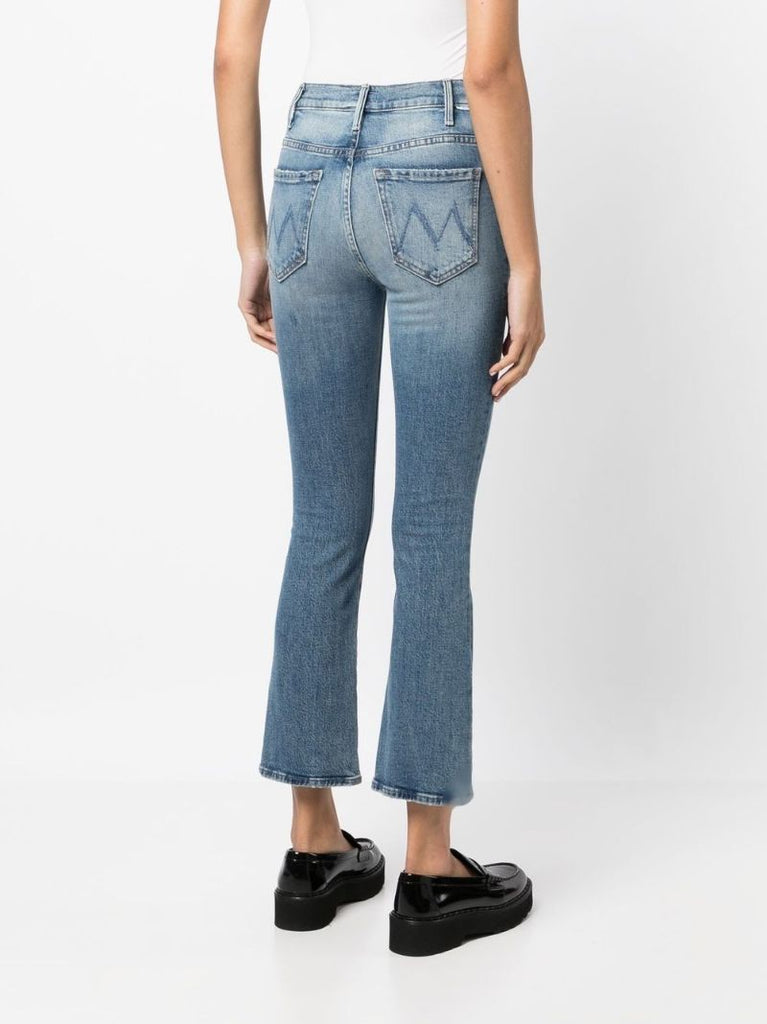 Blue the Hustler Flared Ankle Jeans