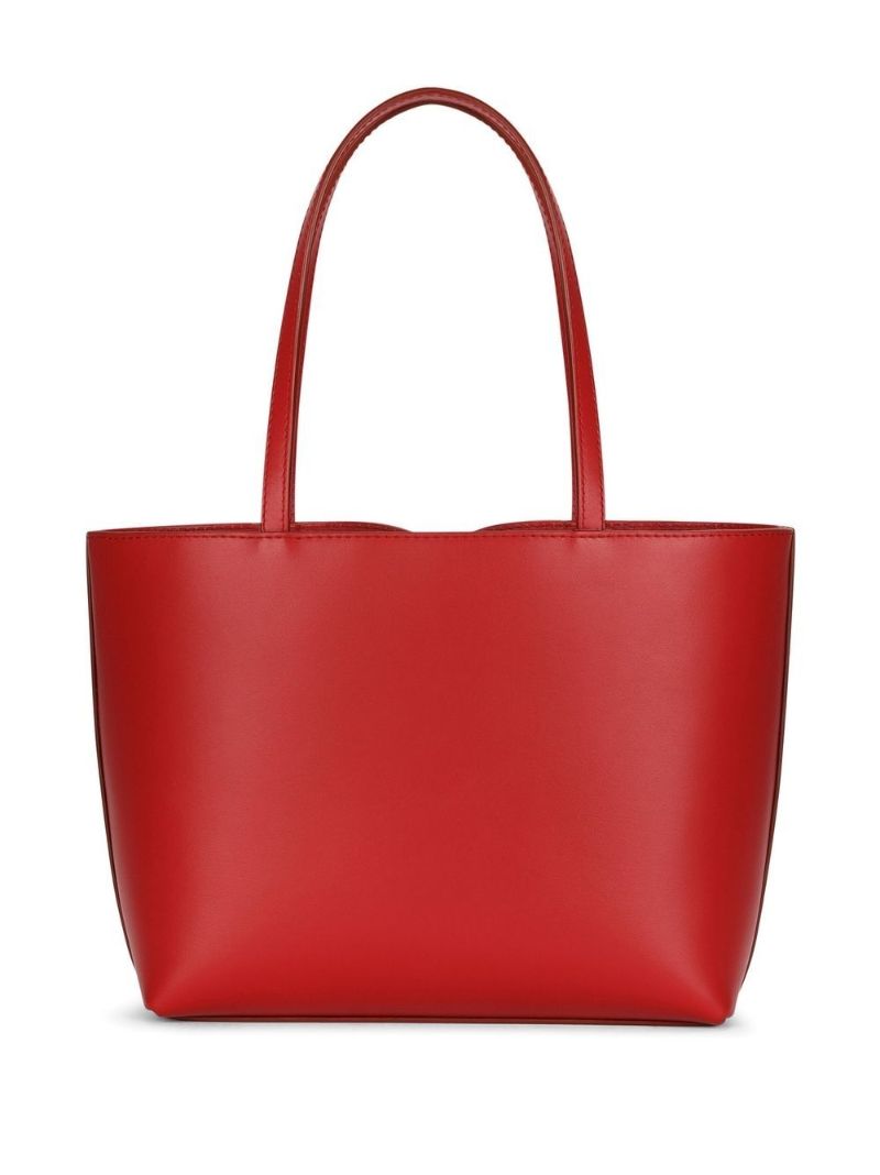 Red Dg Logo Small Tote Bag