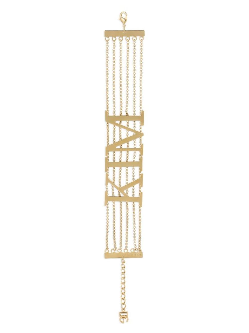X Kim Kardashian Gold-tone Kim Necklace