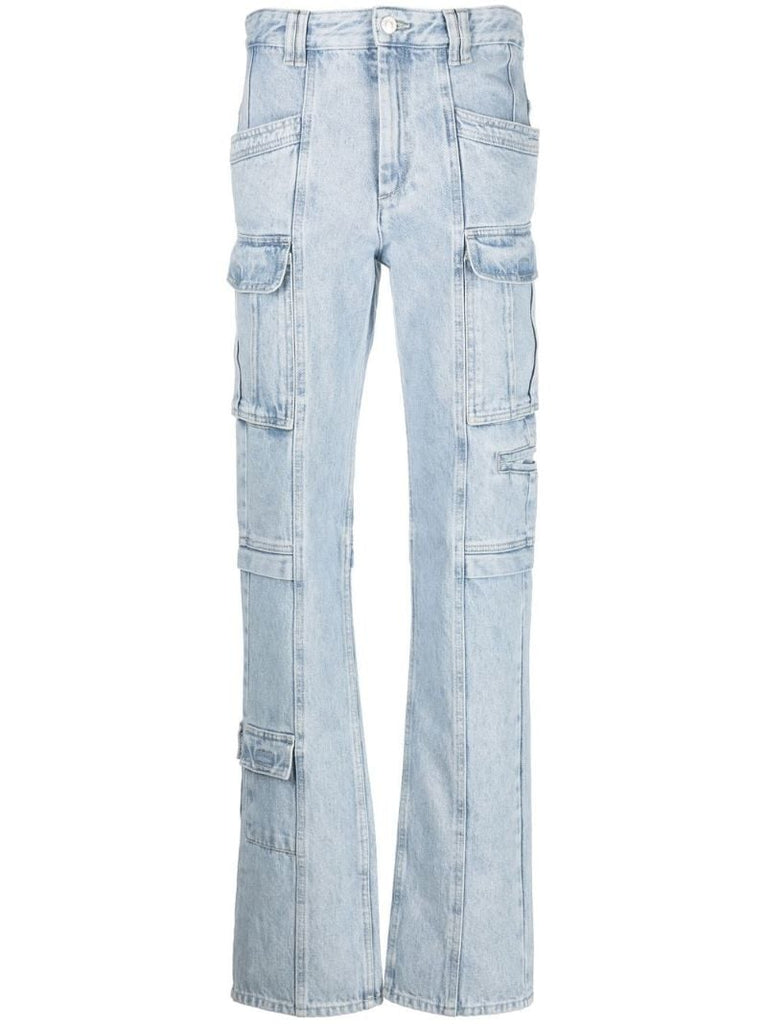 Blue Vokayo Straight-leg Jeans