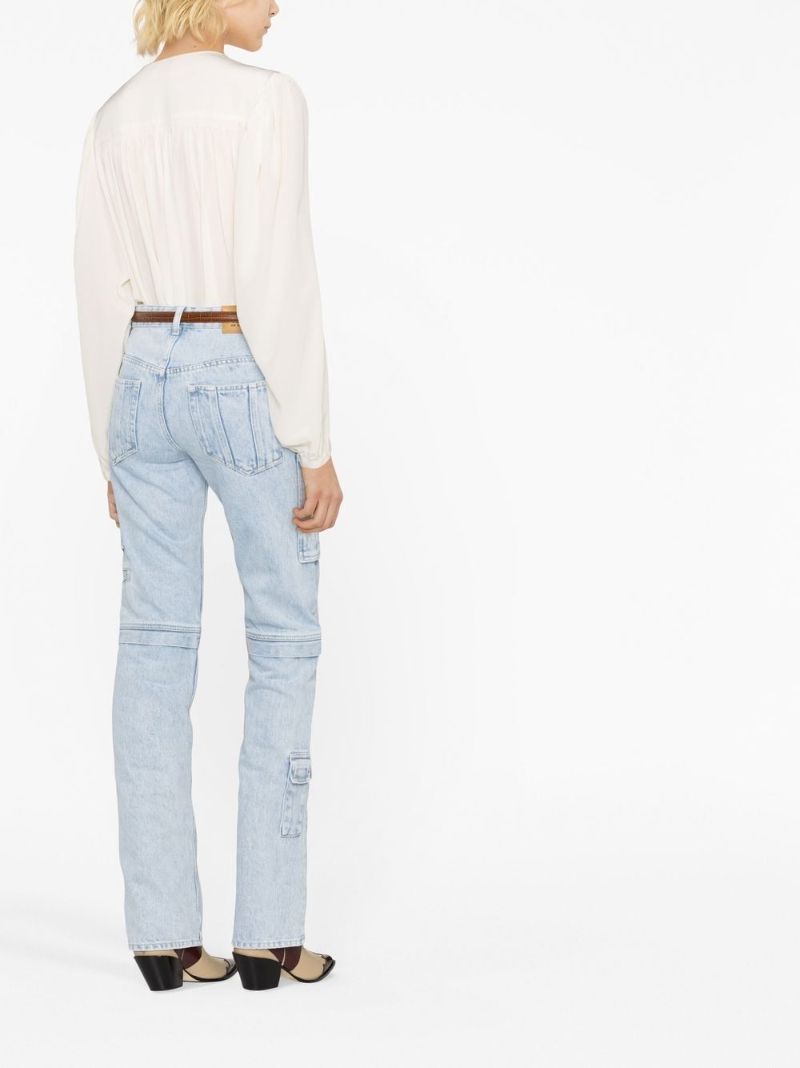 Blue Vokayo Straight-leg Jeans