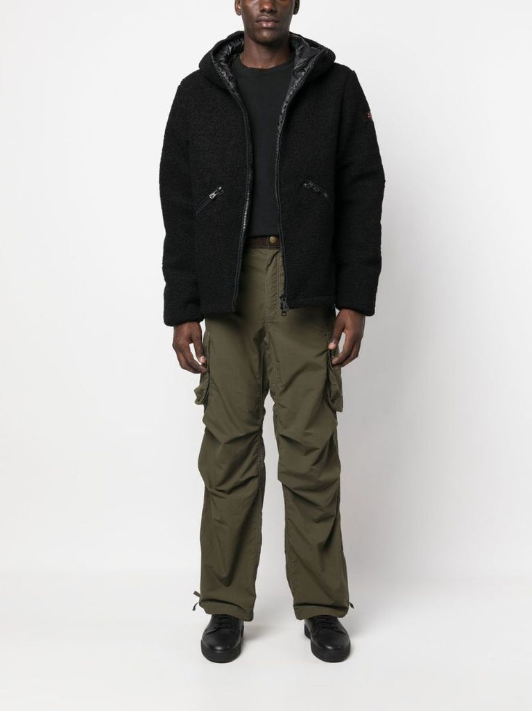 X and Wander Green Splits Cargo Trousers