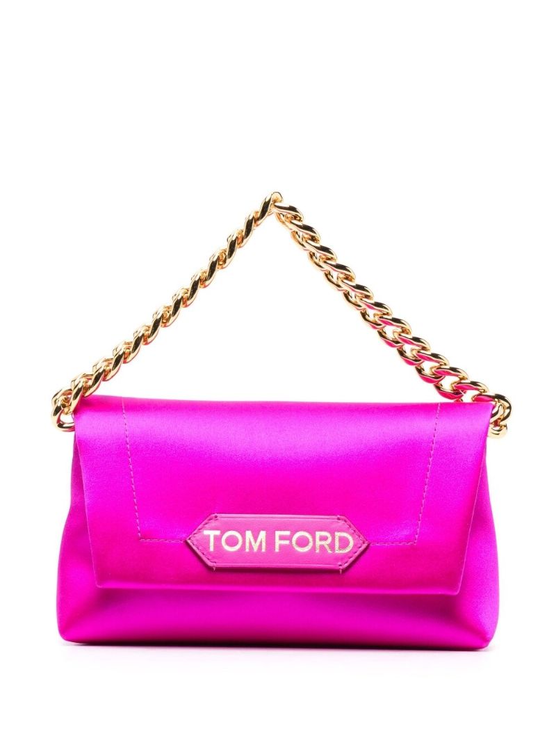 Pink Logo Patch Mini Bag
