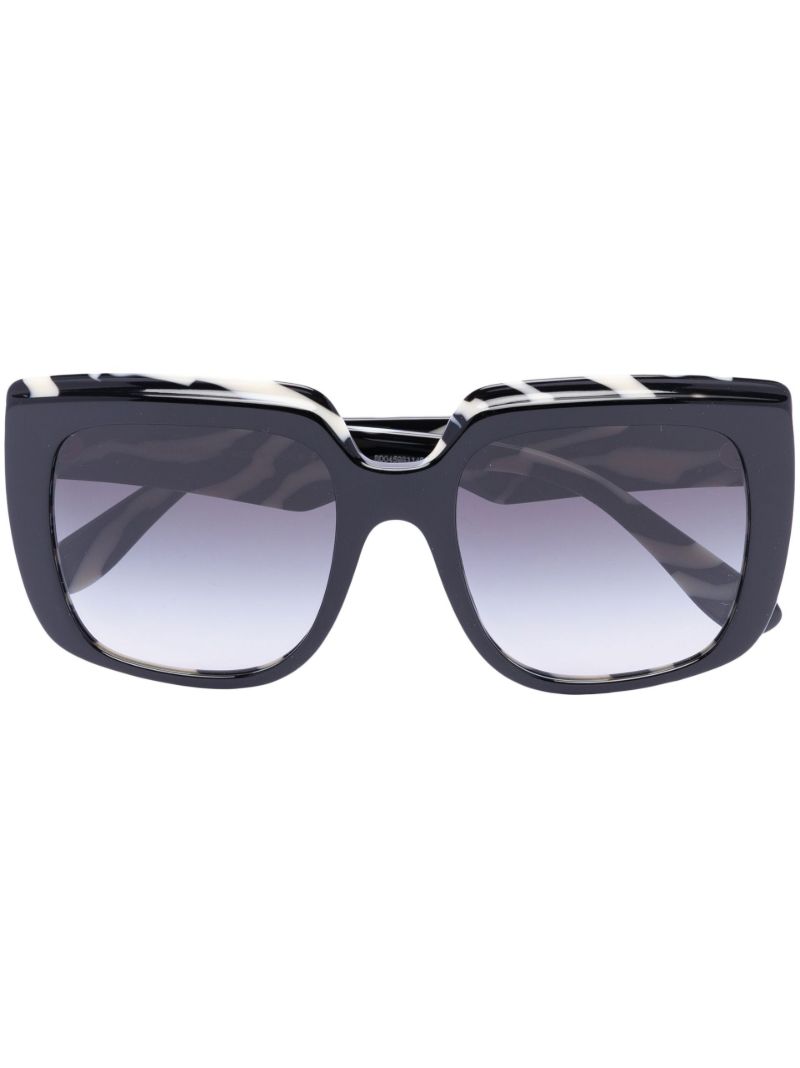 Black Oversized Frame Sunglasses