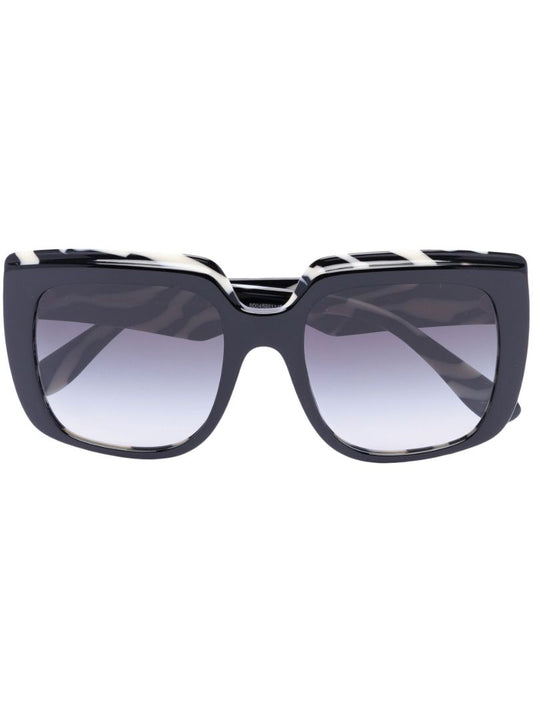 Black Oversized Frame Sunglasses