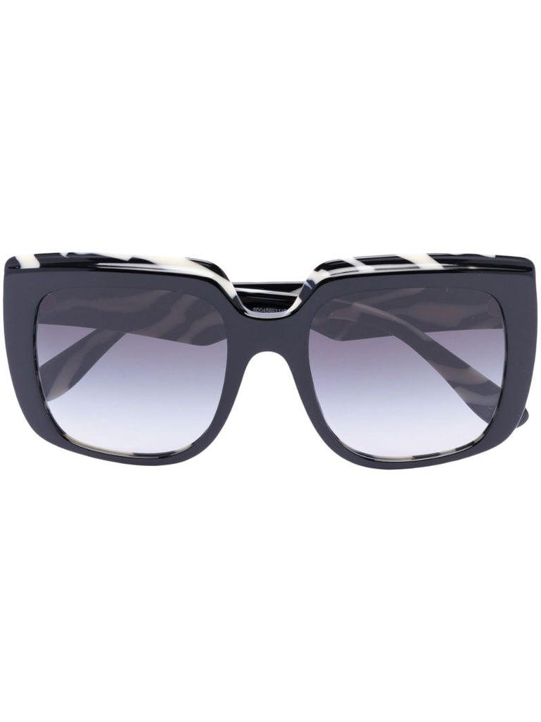 Black Oversized Frame Sunglasses