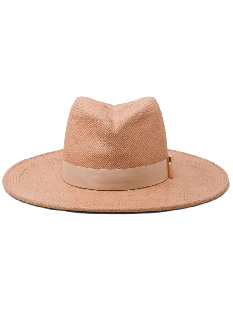 Neutral Jeanne Straw Panama Hat