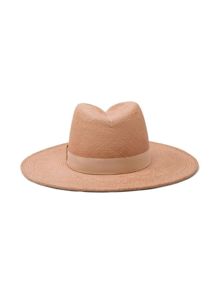 Neutral Jeanne Straw Panama Hat