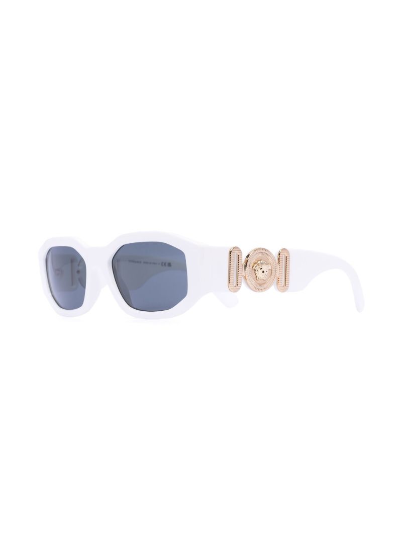 White Hexad Signature Sunglasses