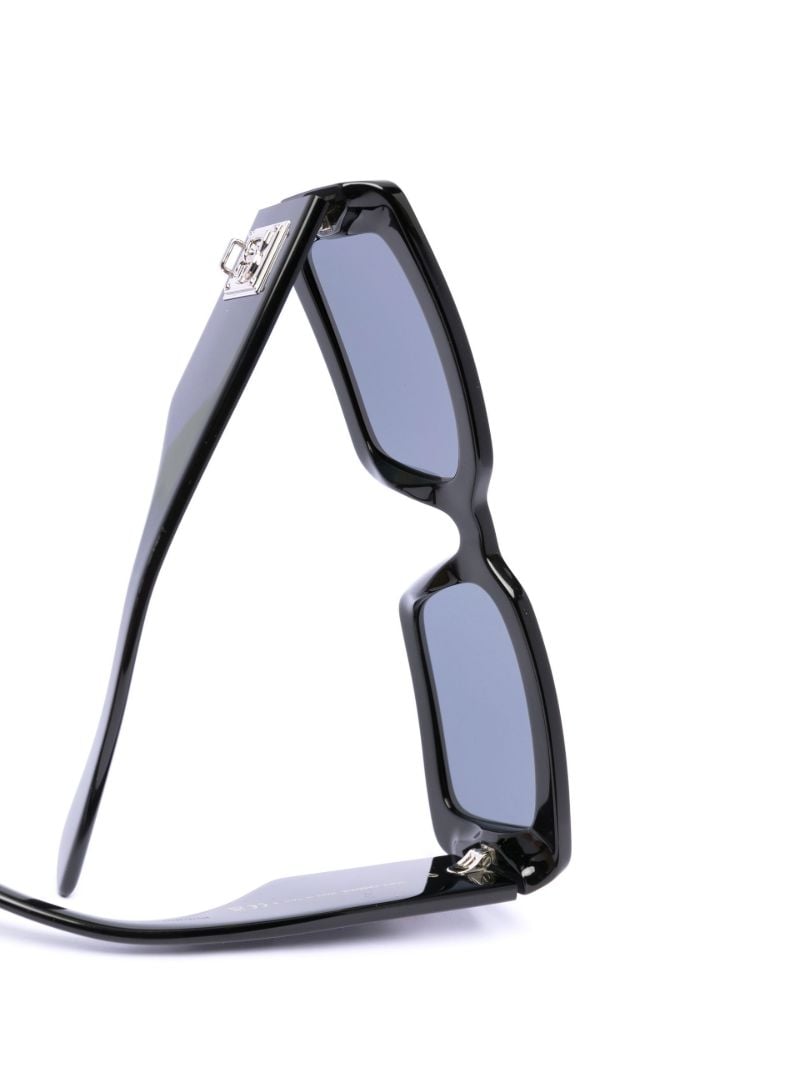 Black Rectangle Sunglasses