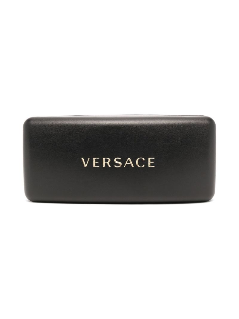 Black Medusa Head Plaque Sunglasses