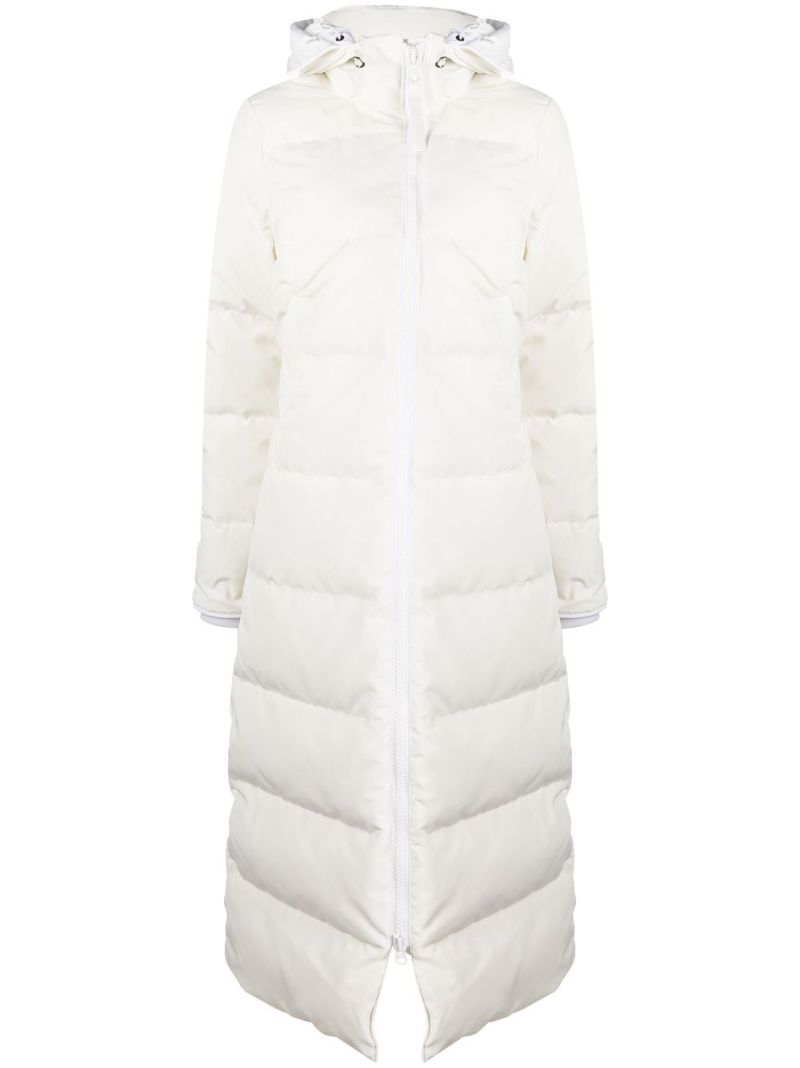 Neutral Mystique Parka Coat