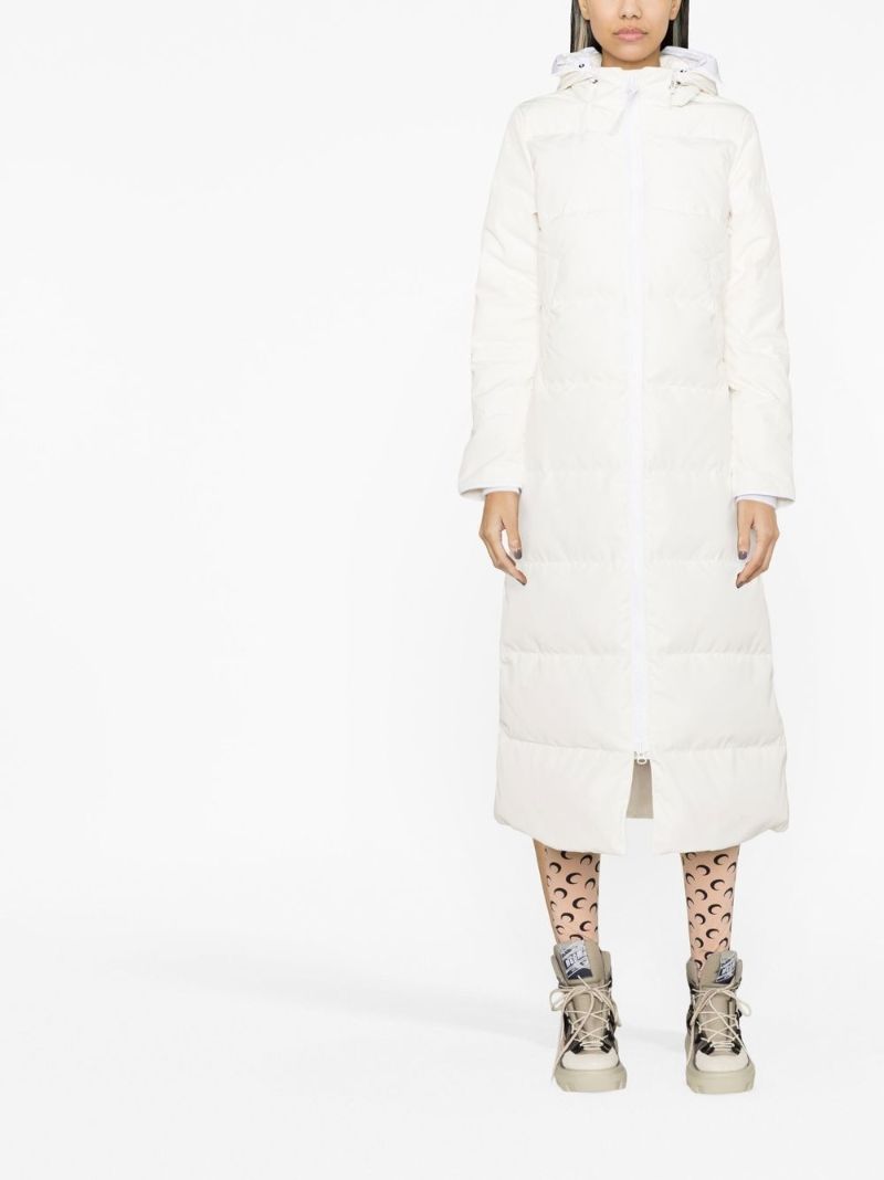 Neutral Mystique Parka Coat