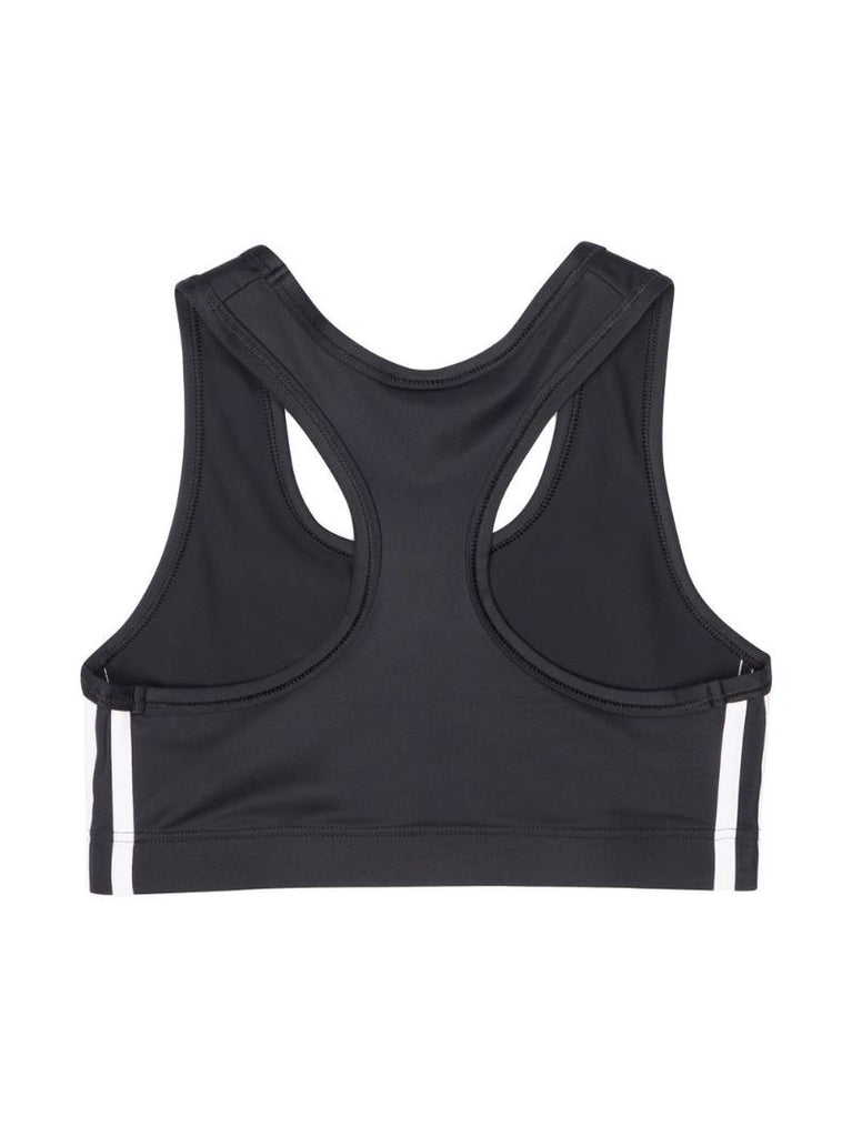 X Adidas Black Logo Sports Bra