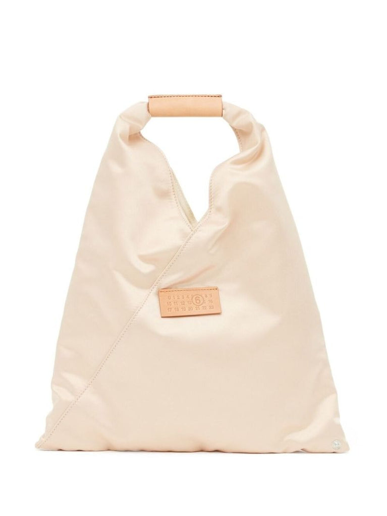 Neutral Logo Patch Tote Bag